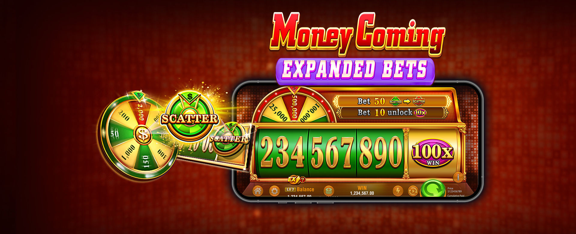 Money Coming Expanded Bets
